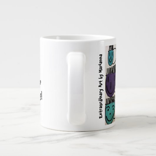 Coffee Mug Extra Grote Beker (Achterkant)