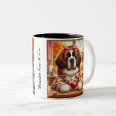 Coffee Mug Fall Saint Bernard (Devant droit)
