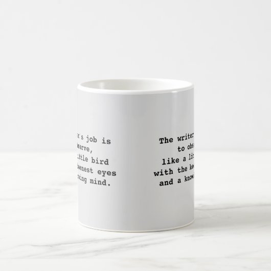 Coffee Mug for Writer (Centre)