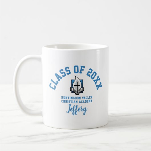 Coffee Mug Huntingdon Valley Christian Academy (Gauche)