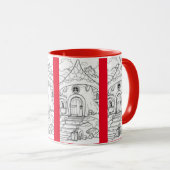 Coffee Mug maison champignion (Devant droit)