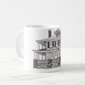 Coffee mug of 22 Montagu Street, Charleston, SC (Devant gauche)