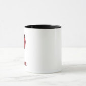 Coffee Mug P de café personnalisé (Centre)