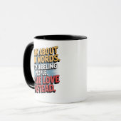 Coffee Mug Pensez à nos mots (Devant gauche)