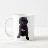 Coffee Mug – Portuguese Water Dog Puppy  (Gauche)