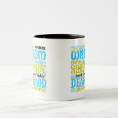 Coffee Mug Serenity Prière Mot Cloud (Centre)