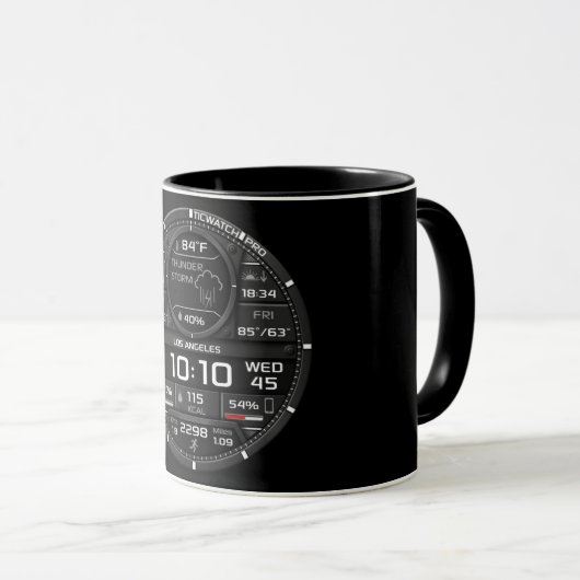 Coffee Mug with a Humorous Design Mok (Voorkant rechts)