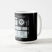 Coffee Mug with a Humorous Digital Design (Devant droit)