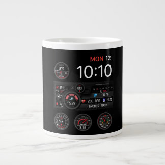 Coffee Mug with a Humorous Digital Design