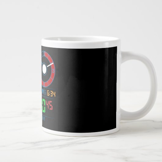 Coffee Mug with a Humorous Digital Design (Droite)
