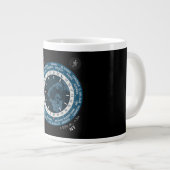 Coffee Mug with a Humorous Digital Design Extra Grote Beker (Voorkant rechts)