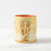 Coffee Mug with elephants, zoo animals (Centre)