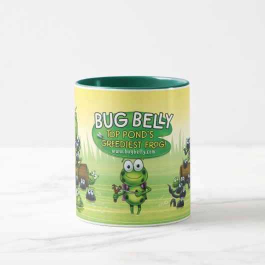 Coffee Mug with frogs design (Centre)