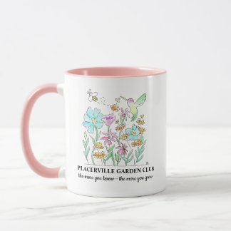Coffee Mug with Garden design Mok