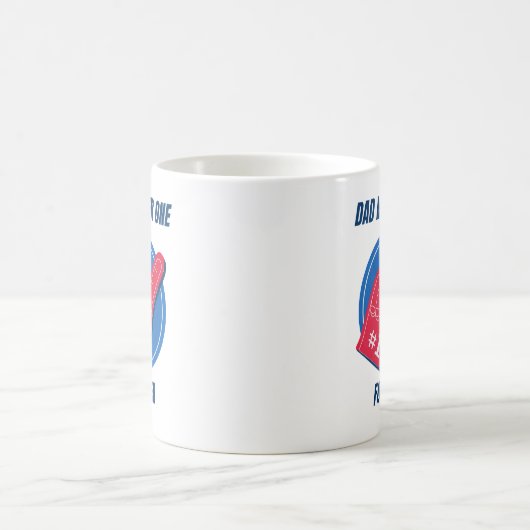 Coffee Mugs for  dad number one (Centre)