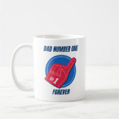 Coffee Mugs for  dad number one (Gauche)