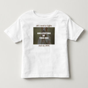 Coffee & my Dog Throw Pillow Kinder Shirts