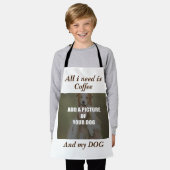 Coffee & my Dog Throw Pillow Schort (Gedragen)