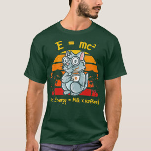 Coffee Nerd Wiskunde Formule Teacher Coffee Mok Ca T-shirt