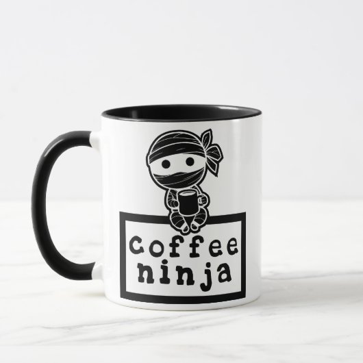 Coffee Ninja Mok (Links)