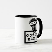 Coffee Ninja Mok (Voorkant rechts)