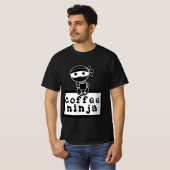 Coffee Ninja T-shirt (Voorkant volledig)