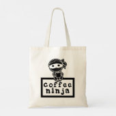 Coffee Ninja Tote Bag (Achterkant)
