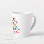 Coffee Now People Later Mug  (Angle droit)