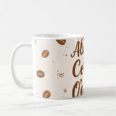 Coffee O'Clock Mug - Funny Coffee Lover Time Gift (Gauche)