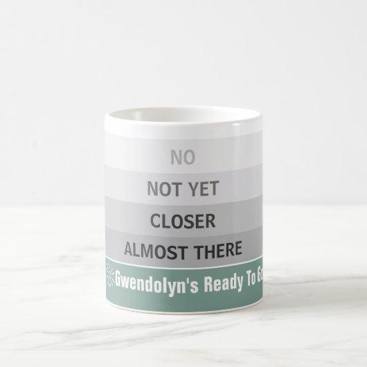 Coffee of Tea Niveaus Funny Koffiemok (Center)