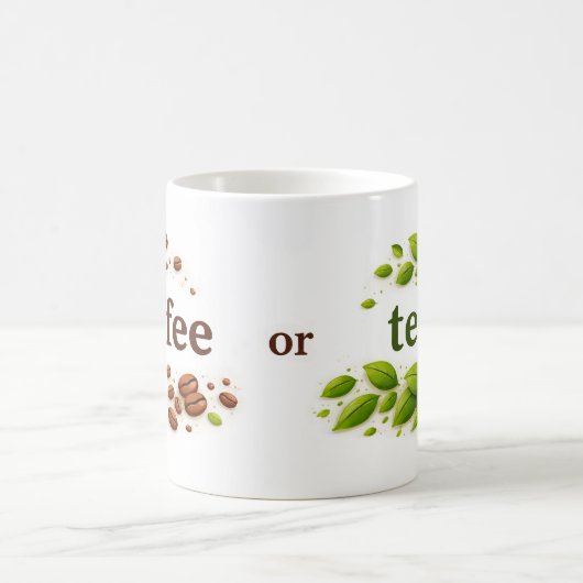 Coffee or Tea Classic Mug (Centre)