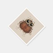 Coffee Owen serviettes en papier (Coin)