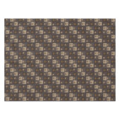 Coffee Pattern Tablecloth Tafelkleed (Voorkant (Horizontaal))