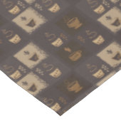 Coffee Pattern Tablecloth Tafelkleed (Gekanteld)