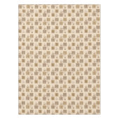 Coffee Pattern Tablecloth Tafelkleed (Voorkant)