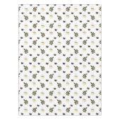 Coffee Pattern with Beans, Cups, and Coffee trees Tafelkleed (Voorkant)