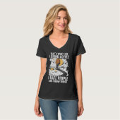 Coffee People Graphic Cool Sayings Plus Size T-shirt (Voorkant volledig)