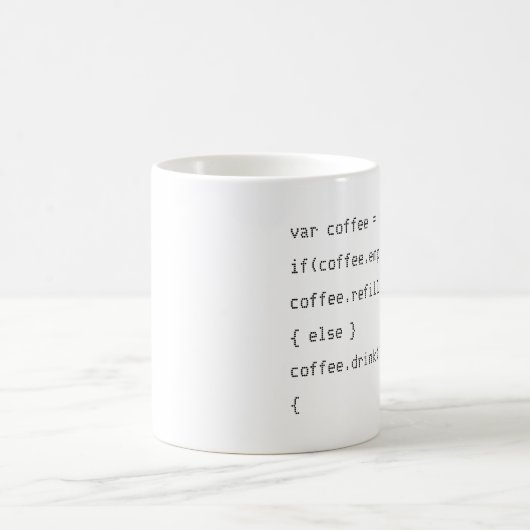 Coffee PHP developer grappig Koffiemok (Center)