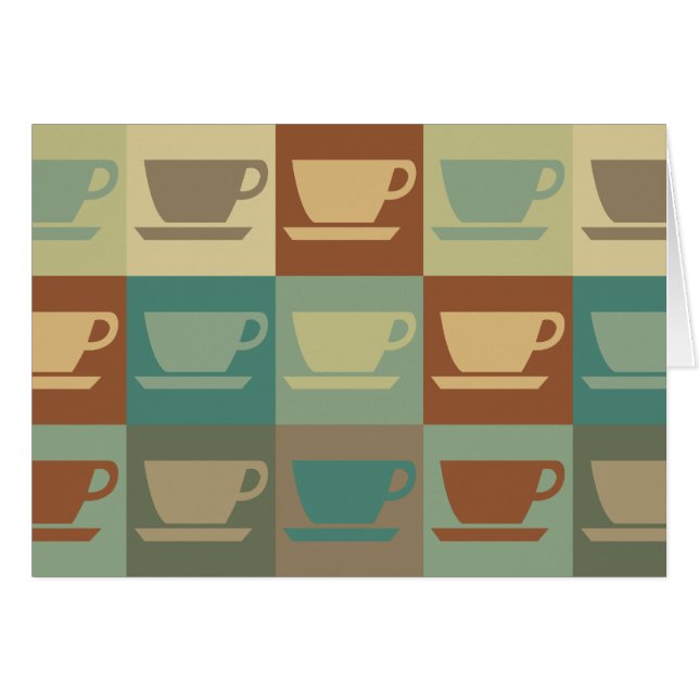 Coffee Pop Art (Voorkant Horizontaal)
