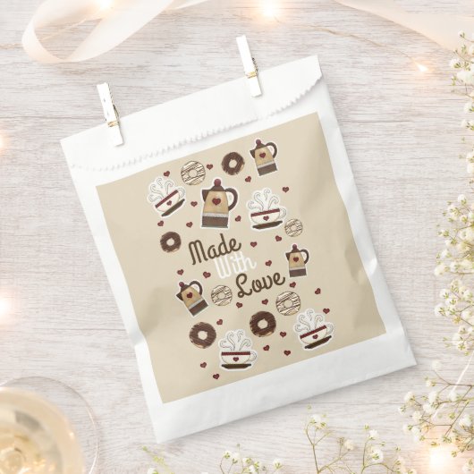 Coffee Pot and Cup Bedankzakje (Geknipt)