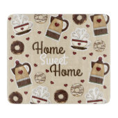 Coffee Pot and Cup Snijplank (Voorkant)