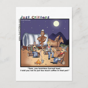 Coffee Pot Genie Briefkaart