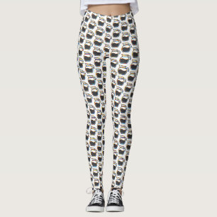 Coffee Pot Glitch Leggings
