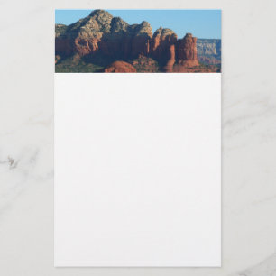 Coffee Pot Rock I in Sedona Arizona Briefpapier