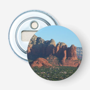 Coffee Pot Rock I in Sedona Arizona Button Flesopener