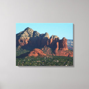 Coffee Pot Rock I in Sedona Arizona Canvas Afdruk