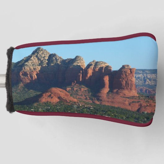 Coffee Pot Rock I in Sedona Arizona Golfheadcover (Voorkant)