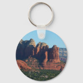 Coffee Pot Rock I in Sedona Arizona Sleutelhanger (Achterkant)