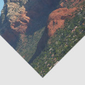 Coffee Pot Rock I in Sedona Arizona Tissuepapier (Detail)