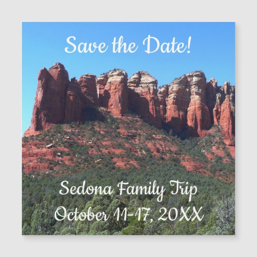 Coffee Pot Rock II in Sedona Arizona (Voorkant)